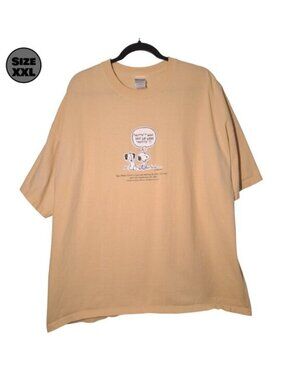 Snoopy "Mutts" Charles M. Schulz Museum USED Shirt (DISCOLORING, XXL, Y2K, 2005)
